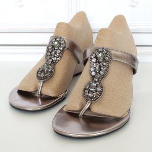 St. John's Bay Jeweled Wedge Sandals